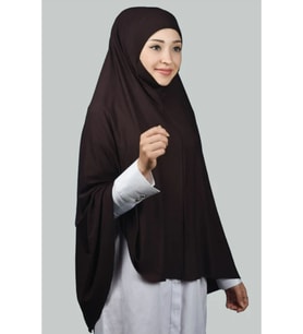 Sandy Hijab Büyük Boy Eşarp (Siyah)