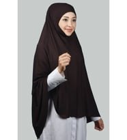 Sandy Hijab Büyük Boy Eşarp (Siyah)
