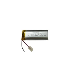 102050 3.7V 1000mAh Li-Polymer Pil (Devreli/1.5A) (Standart)