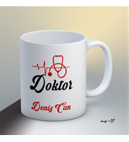 Kişiye Özel Doktor Temalı Kupa Bardak