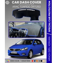 KİA CEED (2006-2012) Torpido Örtüsü Ön Panel Torpido Koruma Tam Uyum Tam Uyum Kaymaz Kolay Montaj