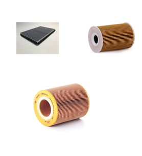 Bosch Filtre Bakım Seti Mercedes A serisi A160 W168 1997-2002 102 Beygir Benzin Hava + Yağ f. + Polen Filtre Sardes