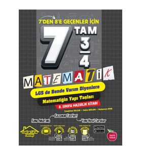 Newton 7den 8e Geçenlere 8.Sınıf Matematik Hazırlık Kitabı