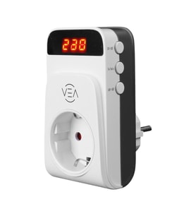 Ayt Vea VE-25530 15A 3520W Dijital Göstergeli Tekli Aşırı Yüksek Gerilim Akım Korumalı Priz