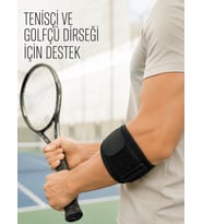 Ayarlanabilir Epikondilit Bandı Tenis Golf ve Sporcu Dirsek Desteği
