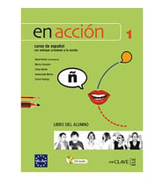 en acción 1 Libro del alumno(Ders Kitabı +Audio d) (Gri-Kırmızı)