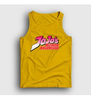 Presmono Unisex Sarı Logo Anime Jojo Atlet 322622tt (Sarı)