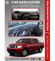 NISSAN NAVARA D40 (2005-2015) Torpido Örtüsü Panel Koruma Araca Özel UV Koruma Kaymaz Kolay Montaj