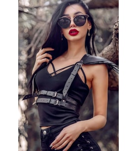 Mulvxbrf Brf02 Omuz Kanatlı Çift Bel Harness - Brf717 (Mulvix)