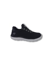 Bewild 434 Unisex Siyah Çorap Model File Hafif Taban Loafer Büyük Numara Spor Ayakkabı 45 46 47 48