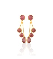 Kadir Jewellery22 Ayar Altın Kaplama Vintage Küpe -El İşçiliği Ve Hipoalerjenik Küpe