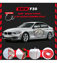 Bmw F30 Oto Araç Kapı Koruma Fitili 5metre Parlak Kırmızı Renk