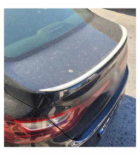 Renault Megane 4 2012-2019 Sedan İnce Model Spoiler (Standart)