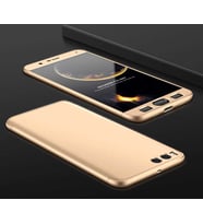 Xiaomi Mi Note 3 Kılıf Zore Ays Full Koruma Kılıf (Gold)