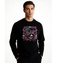 KOBRA UNİSEX SWEATSHİRT (Siyah)