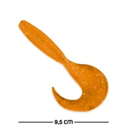 Silikon Kurt Yem - 95mm - Turuncu - Yumy (18095-SM024-10)