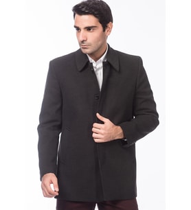 PLT8206 DEWBERRY ERKEK PALTO-ANTRASİT
