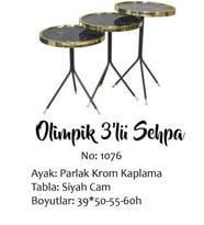Brc Zigon17518  OLİMPİK Siyah Mermer Desen temper cam Metal Gold Renk Kaplama