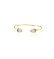 Kadir Jewellery 22 Ayar Altın Kaplama El İşçiliği Zirkon Taşlı Kadın Charm Bileklik