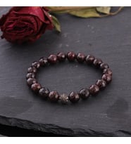 Granat - Garnet Doğal Taşlı Bileklik Bay- Bayan