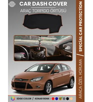 FORD FOCUS 3 (2011-2016) Torpido Örtüsü Ön Göğüs Torpido Koruma Tam Uyum Kaymaz Kolay Montaj