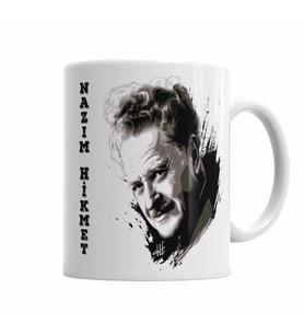 nazım hikmet Kupa Bardak Porselen