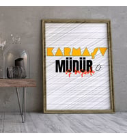 Ezgoola / Esprili Poster Tasarımları / Renkli Tasarım Poster / İşyeri Tablo / İşyeri Hediye / Ev Hediye / Ev Dekoru / Poster / Özel Tasarım Hediye / Yılbaşı Hediyeleri (Siyah)