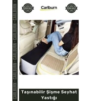 #Yastık Konforlu Ergonomik Yumuşak Yüzeyli Pratik Hafif Boyun Taşınabilir Şişme Seyahat Yastığı