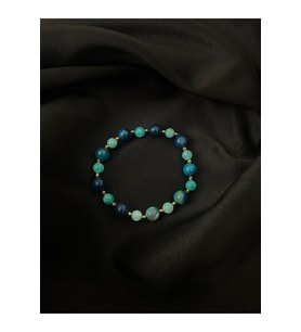 Kadın - Şık Tasarım Elegant Aqua Doğal Taş Bileklik  Handmade > Sakinlik Sembolü