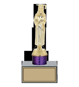 ODAK KUPA - Figürlü Kupalar - Mezuniyet Kadın Figürlü Kupalar FG-002 C - 20 cm