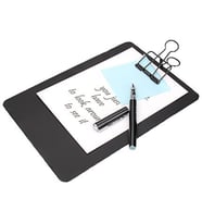 Kayigo Tiny Alüminyum A4 Clipboard Siyah