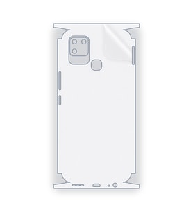 SChitec Infinix Hot 10s Uyumlu Fullbody Arka Kaplama Hidrojel Koruyucu Film