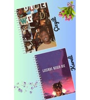Juice wrld defter seti 2 adet A4 boyutu 21*30 çizgili + kareli 60 syf