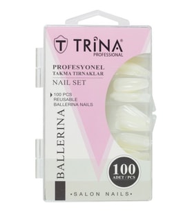 Trina Takma Tırnak 100 ‘lü Kutulu (Ballerina) - 05