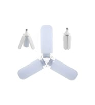 CATA CT-1152 42W Pervane LED Ampul 3 Kollu Katlanabilir 6500K Beyaz Işık E27 Duy