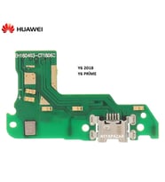 Huawei Y6 2018 ATU-L21 / Y6 Prime 2018 Şarj Soket Mikrofon Bordu