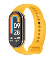 Lexroo Xiaomi Mi Band 9 Serisi Klasik Kordon Silikon Strap Kayış - Sarı