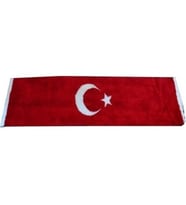 PELUŞ TÜRK BAYRAK AY YILDIZLI TORPİDO ÜSTÜ TÜYLÜ PELUŞ