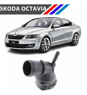 Skoda Octavia 1.8 TSI Su Flanşı 3C0122291 M1288-5