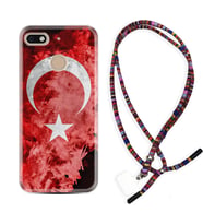 General Mobile GM8 Go GM9 GM20 Pro Plus Kılıf Boyun Asklı Rasta Silikon Şanlı Türk Bayrağı 3 1395