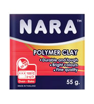 Nara Polimer Kil 55 Gram PM50 Neon Red x 6 Adet