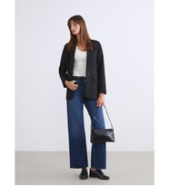 LCW Jeans İndigo Wideleg Kadın Jean Pantolon