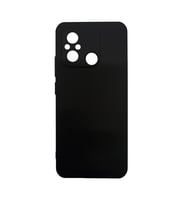 Lexroo Xiaomi Redmi 12C Kılıf Biye Silikon - Siyah