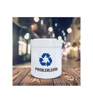 Geri Dönüşüm Küllük Problemlerim Baskılı Kül Tablası