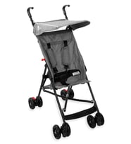 4 Baby Eko Baston Bebek Arabası Kahverengi (Gri)