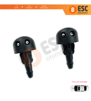 Renault Clio MK2 Symbol Thalia MK1 MK2 7700413545 İçin 2 Adet Ön Cam Silecek Su Fıskiye Memesi