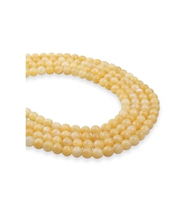 8 MM Kalsit Taşı Dizi (Sarı)