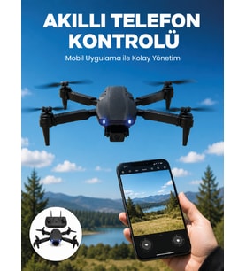 99 Pro Akıllı Kamera Drone Katlanabilir Gövde 4K HD Kamera ve APP Kontrolü