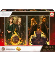 Educa 2x500 Parça Game Of Thrones Ejderha Evi Puzzle - 19573