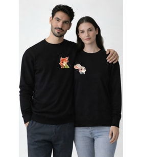 NİCK & JUDY KOMBİN SWEATSHİRT (Siyah)